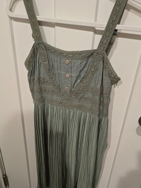 Matilda Jane with Joanna Gaines Sage Smocked Dress
